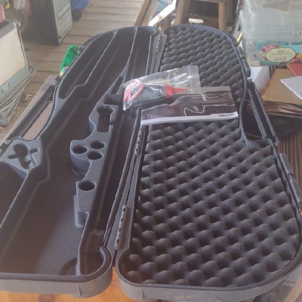 Black Hard Shell Case with Foam Interior